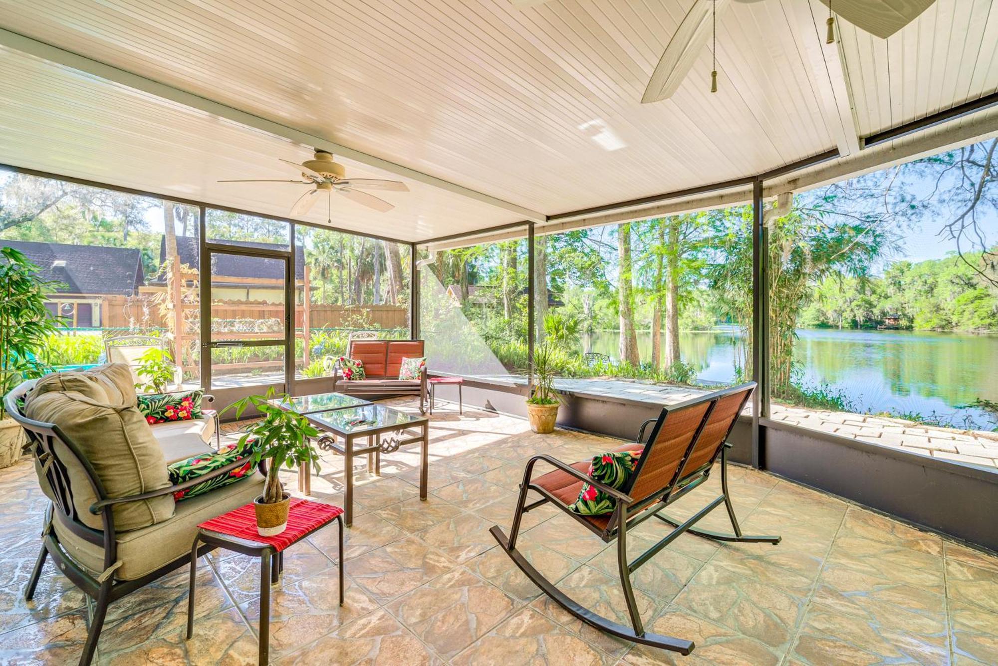 Waterfront Dunnellon Home With Private Dock And Lanai! Exteriér fotografie
